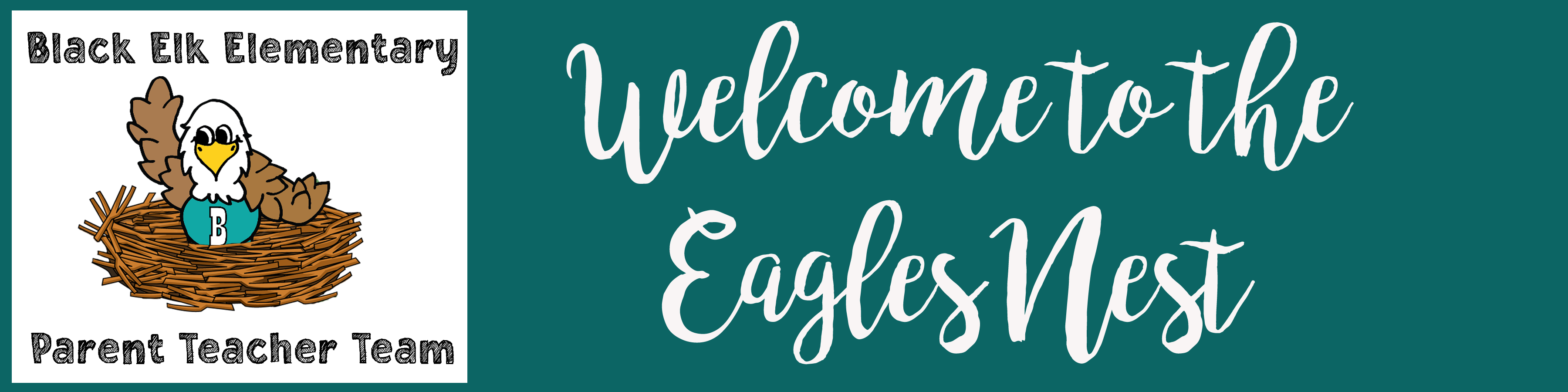 Welcome to the nest - eagle mascot in 