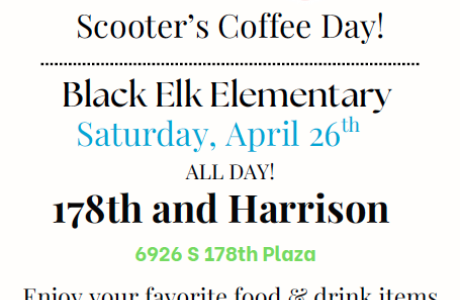 black elk mascot and scooters coffee icon