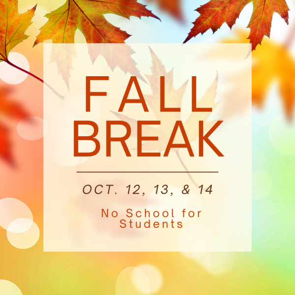 fall leaves & info on fall break