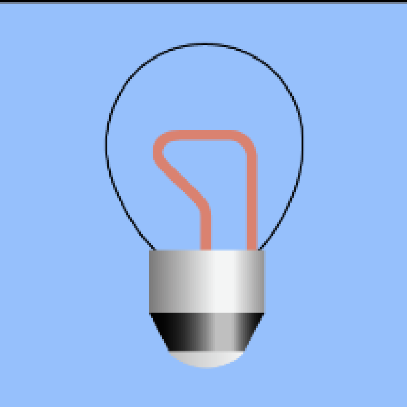 clip art of lightbulb