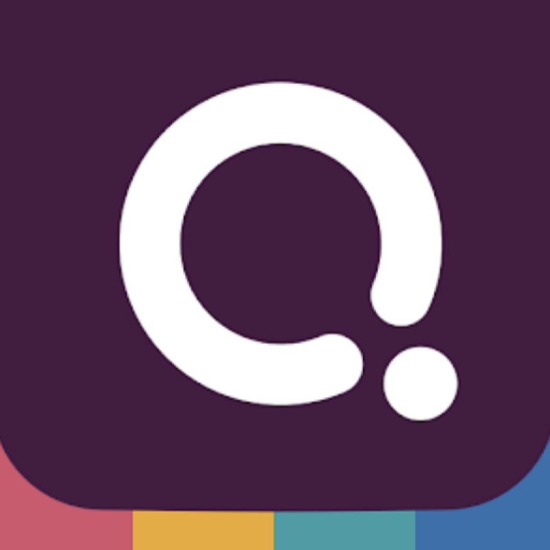 white letter Q icon logo for Quizizz on purple background