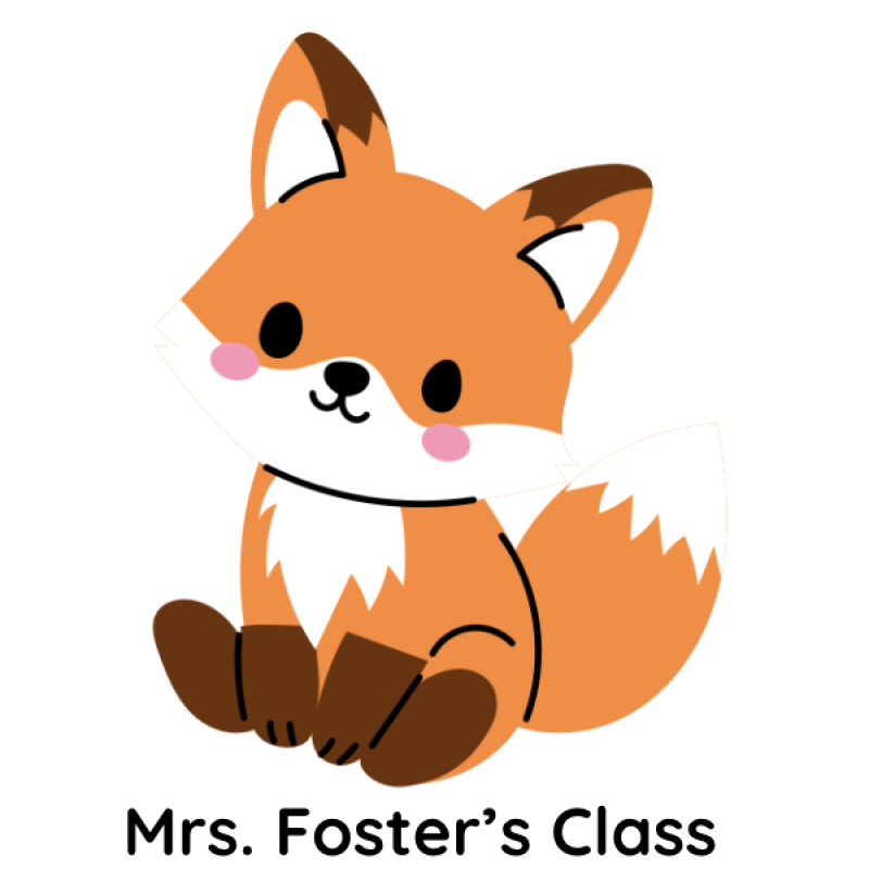 cute fox sitting