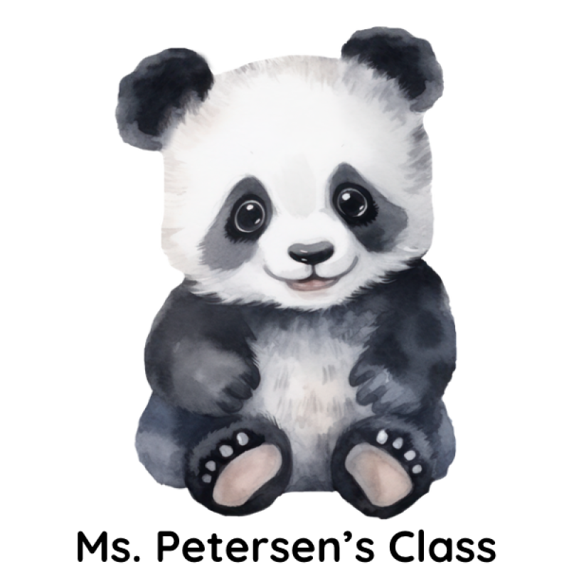 Cute Panda sitting