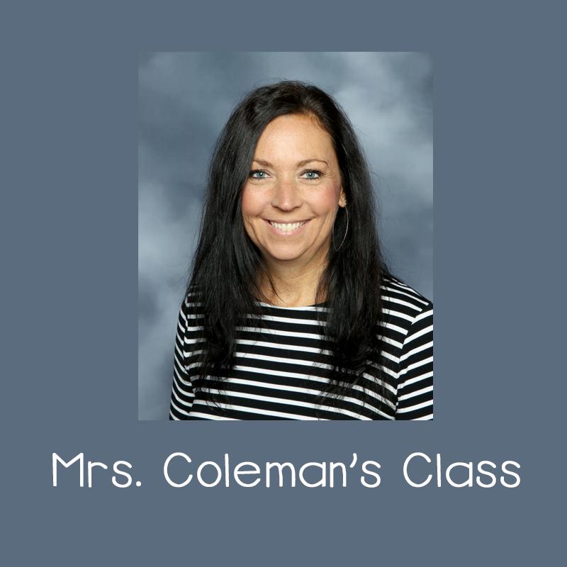 Mrs. Coleman's Class Page Link