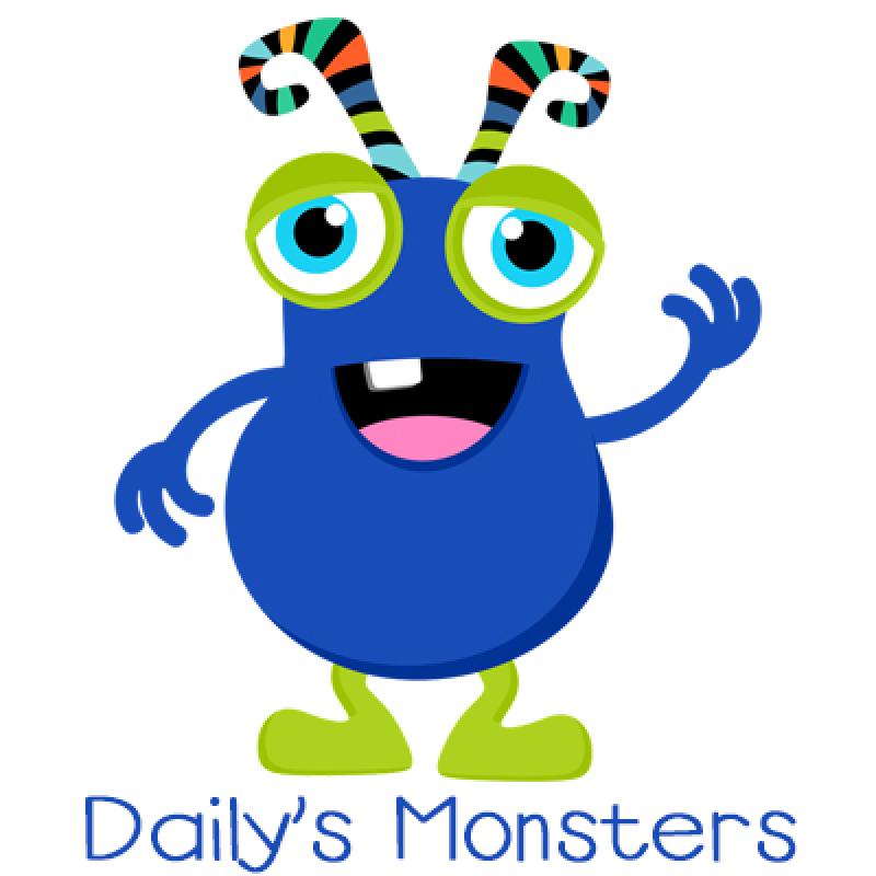 Click the blue monster for Mrs. Daily's classs