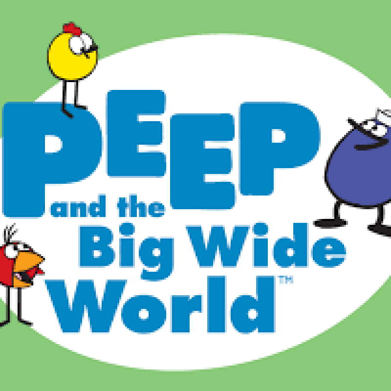 Peep and the big wide world icon with characters