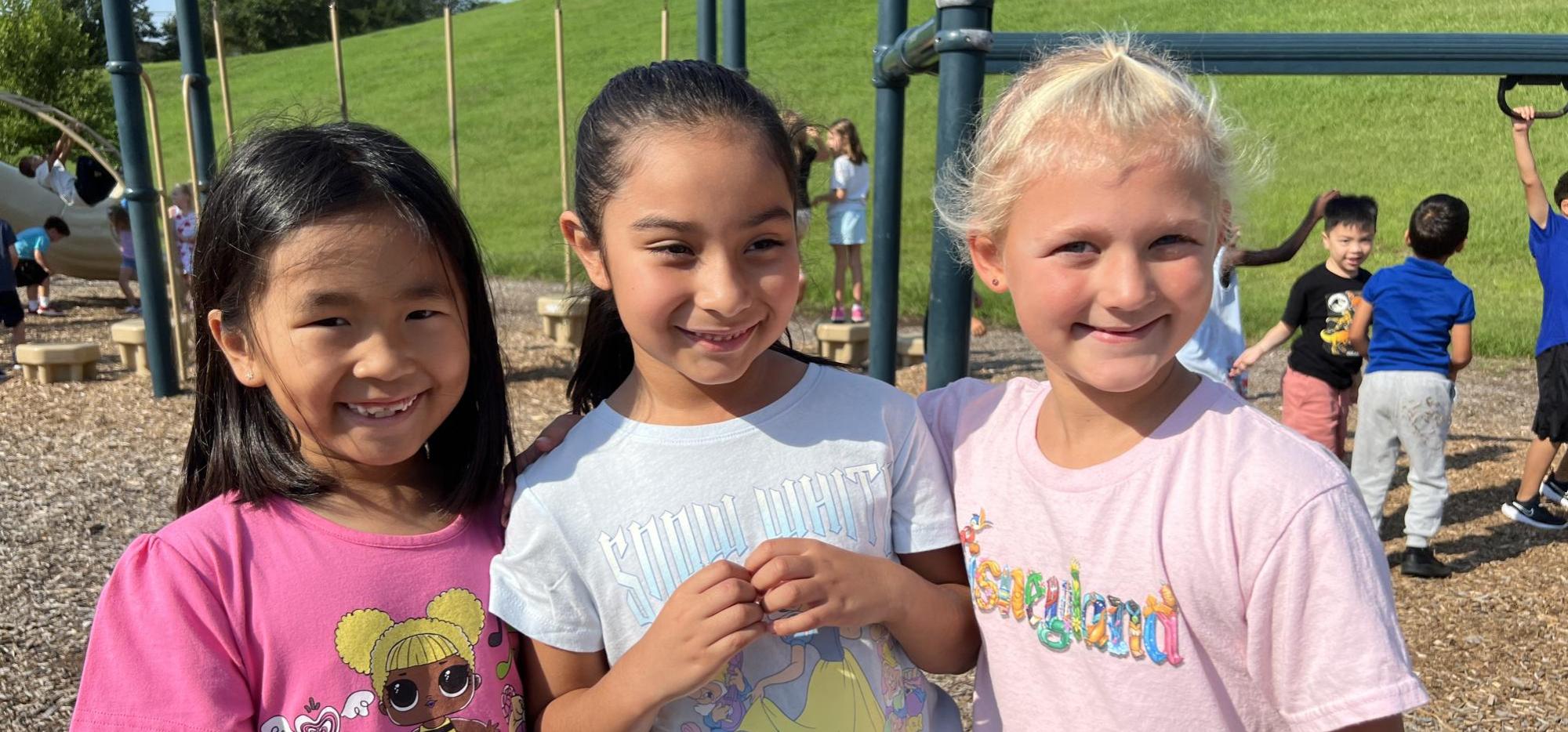 3 girls at recess